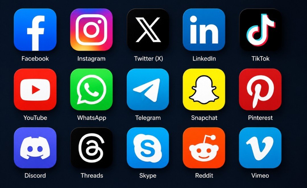 Social media platforms | C114Web 